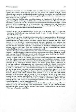 77 [Rezension] Maron, Gottfried, Die römisch-katholische Kirche von 1870 bis 1970