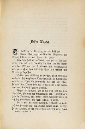 Die Gred : Roman aus dem alten Nürnberg von Georg Ebers, 2
