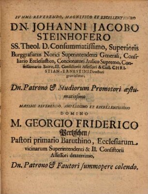 Disp. theol. de differentia dispensationis et tolerantiae in causis ecclesiasticis, praesertim matrimonialibus