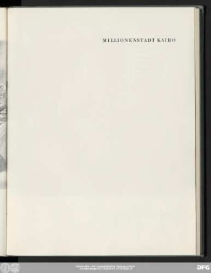 Millionenstadt Kairo