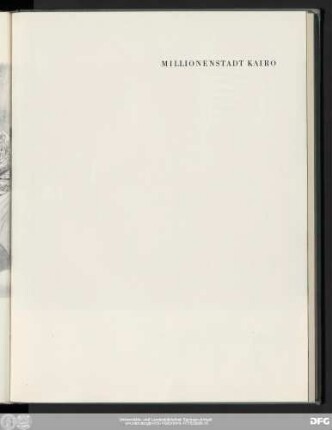 Millionenstadt Kairo