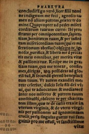 Divini amoris pharetra : variis orationibus ignitisque aspirationibus referta