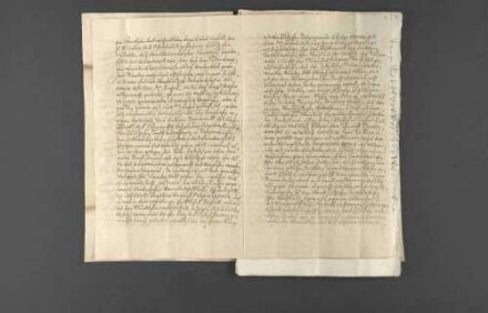 Korrespondenz mit Geheimrat Karl von Stein.