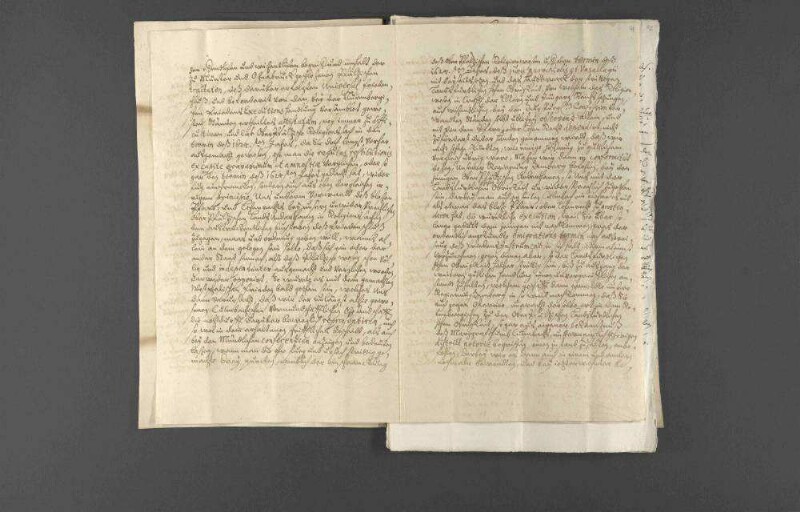Korrespondenz mit Geheimrat Karl von Stein.