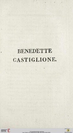 Benedette Castiglione