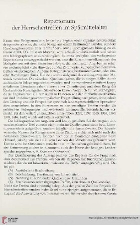 Repertorium der Herrscher im Spätmittelalter