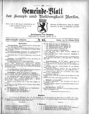 1904,43: No. 43, 23. Oktober 1904