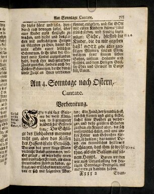 715-735, Am 4. Sonntage nach Ostern, Cantate