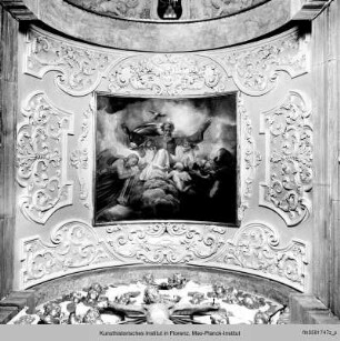 Innenausstattung : Chorkapelle : Gottvater zwischen Engeln