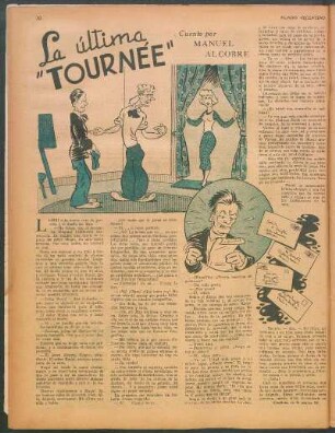 La última "tournée" : Cuento por Manuel Alcobre