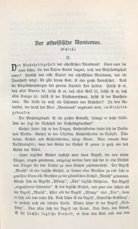 145-156 Der atheistische Monismus : Schluß