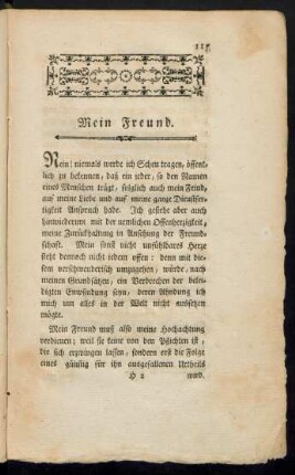Mein Freund.