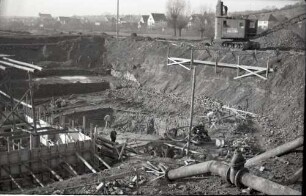 Aldingen, Kraftwerksbaugrube vom Unterwasser