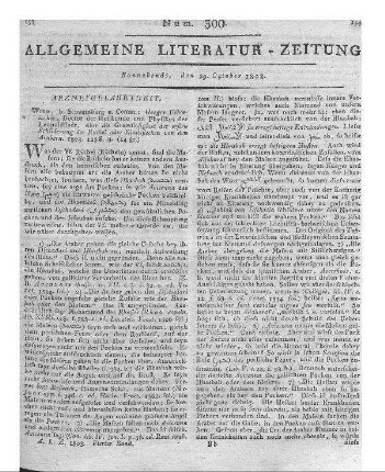 Sintenis, C. F.: Sonntagsbuch. T. 3. Zur Beförderung wahrer Erbauung zu Hause. Leipzig: Fleischer 1803