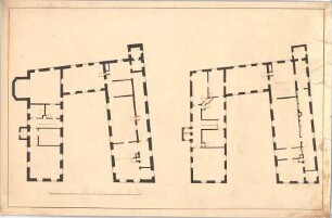 Voit, Johann Michael; Gebäude - Grundrisse