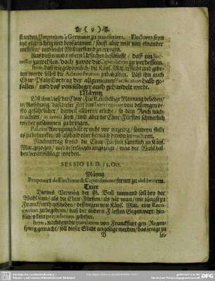 Sessio II. D. 13. Oct.