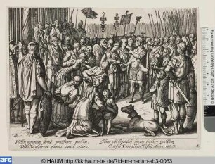 Scipio sendet die Braut des Allucius unverletzt zurück