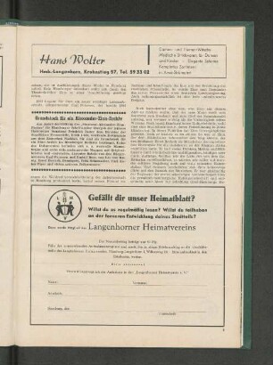 Grundstock für ein Alexander-Zinn-Archiv