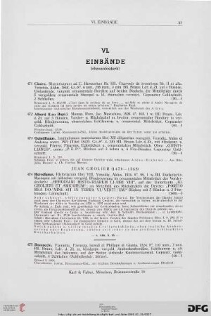 Einbände (Nr. 471-517)
