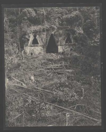 [90]: Palenque III : Kreuztempel I + II /Chiapas
