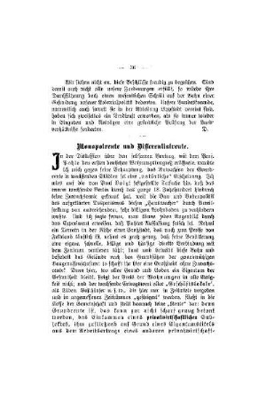 Monopolrente und Differentialrente
