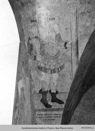 Samson - Dekoration der Westwand und der westlichen Gewölbezwickel