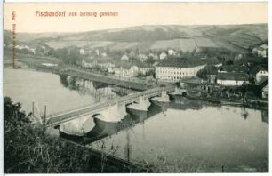 Fischendorf. Blick von Leisnig aus