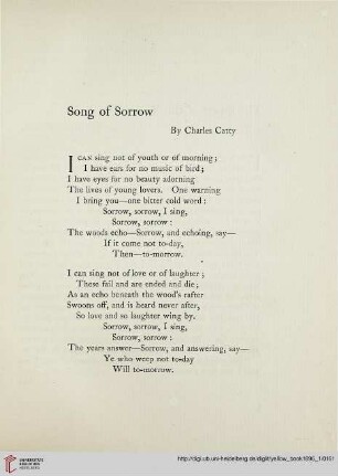 9: Song of Sorrow
