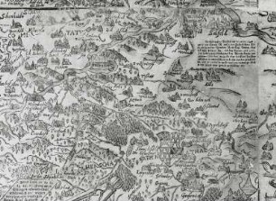 Tyringische Mapp Oder Landtafel (ca. 1:90 000)