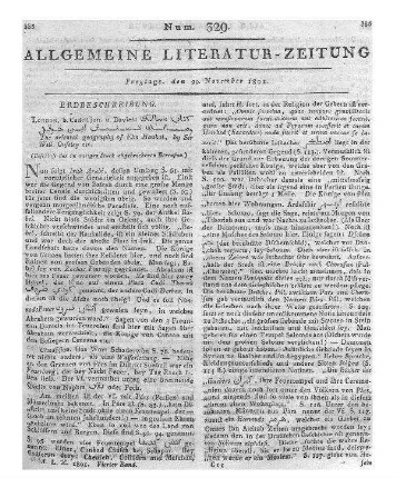 [Pölitz, K. H. L.]: Die Philosophie unseres Zeitalters in der Kinderkappe. Von einem Manne, der auch lange in dieser Kappe gelaufen ist. Pirna: Arnold & Pinther 1800