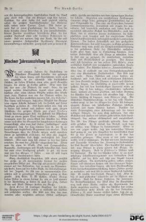 9: Münchner Jahresausstellung im Glaspalast
