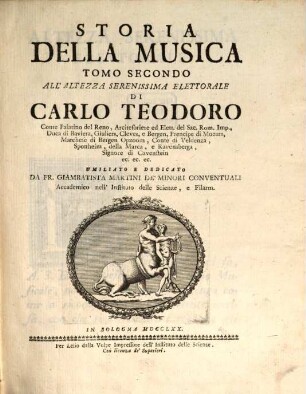 Storia della Musica, 2