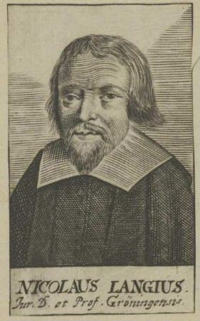 Bildnis des Nicolaus Lang