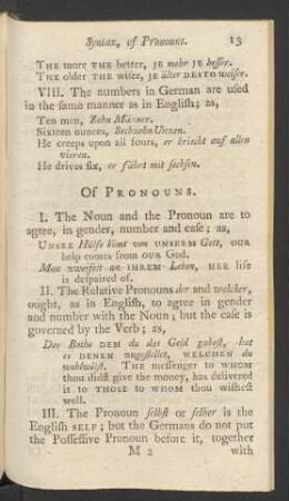 Of Pronouns.