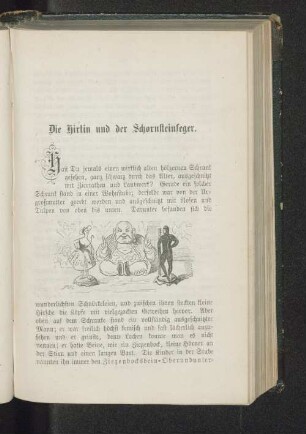 Die Hirtin und der Schornsteinfeger.