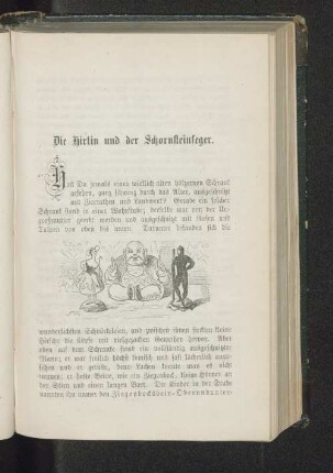 Die Hirtin und der Schornsteinfeger.
