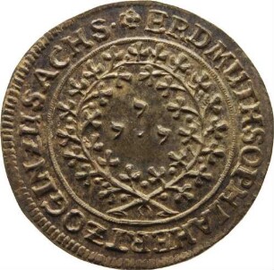 Prinzessin Erdmuthe Sophie - Rechenpfennig