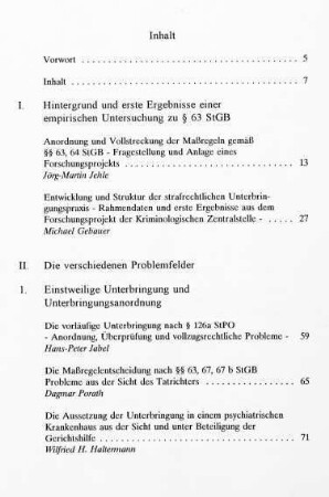 7-10, Inhaltsverzeichnis