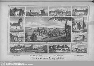 Roda und seine Hauptgebäude