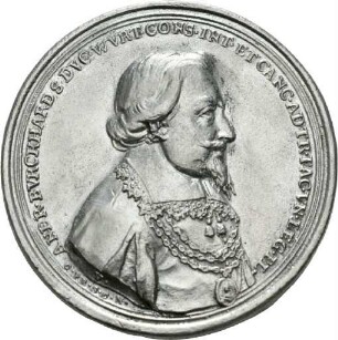 Medaille auf Andreas Burckhardt