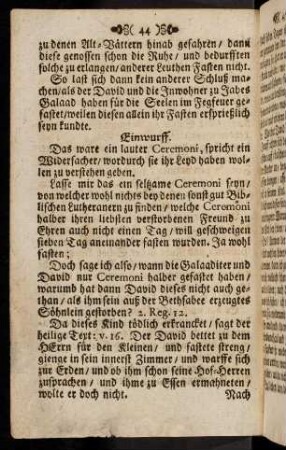 44-53, Einwurff