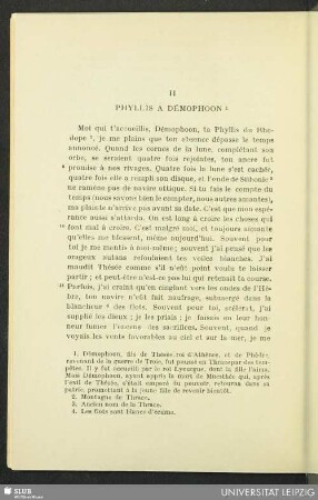 II. Phyllis a Démophoon