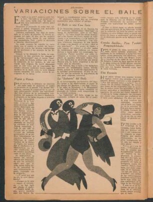 Variaciones sobre el baile