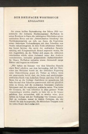 Der dreifache Wortbruch Englands