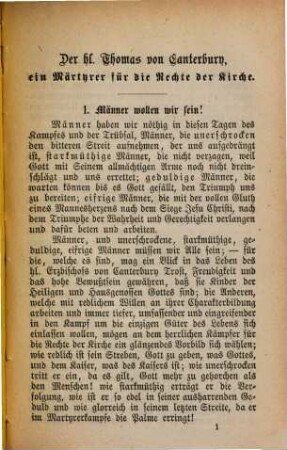 Blätter aus dem Buche der Weltgeschichte für die Gegenwart, I,6