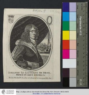 Gvillavme Le Lantgrave de Hesse, Prince Dv Saint Empire. &c