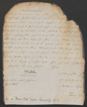 Brief an Jacob Grimm : 04.1851