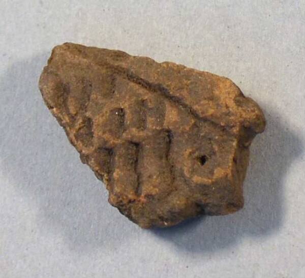 Fragment eines Gefäßes