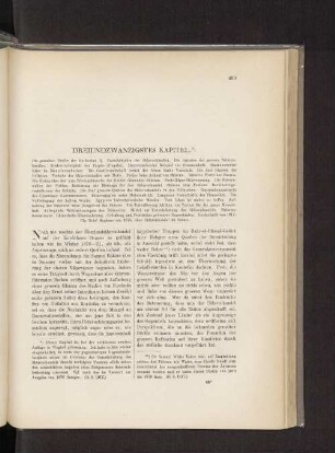 Dreiundzwanzigstes Kapitel.