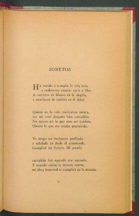 Sonetos